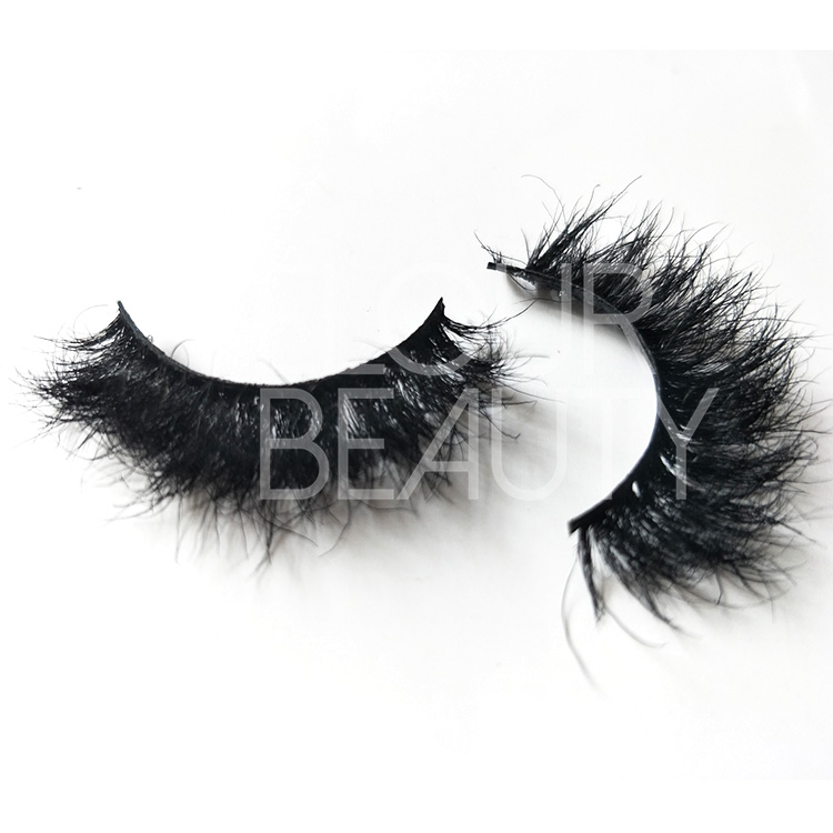 Luxury horse fur lashes suppliers China EA125